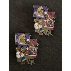 Disney American Adventure Mickey Pluto Goofy Arkansas/MS/LA Limited Release Pin
